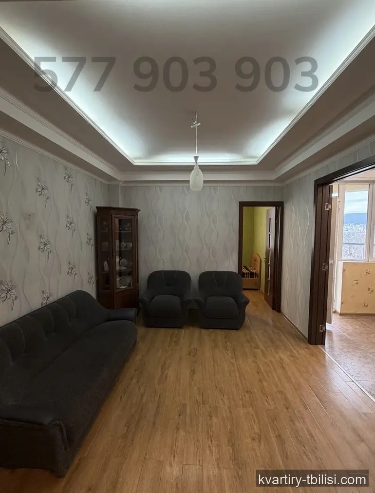 2-bedroom Apartment for sale in Sanzona, Tbilisi, 54 sqm, floor 2/8 — 85 000 USD | Tbilisi Homes