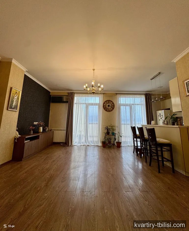 3-bedroom Apartment for sale in Sanzona, Tbilisi, 106 sqm, floor 15/15 — 135 000 USD | Tbilisi Homes