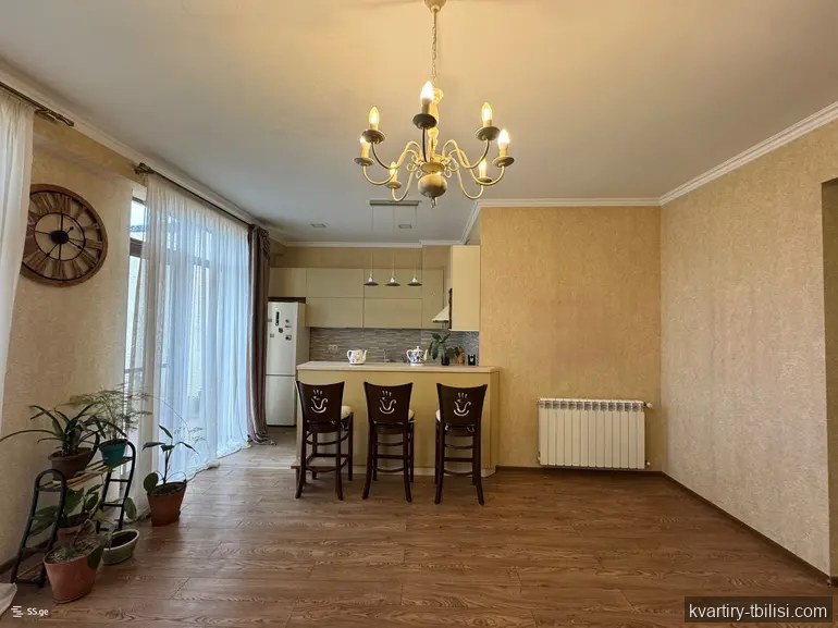 3-bedroom Apartment for sale in Sanzona, Tbilisi, 106 sqm, floor 15/15 — 135 000 USD | Tbilisi Homes