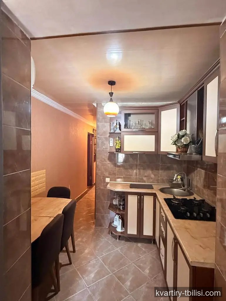 2-bedroom Apartment for sale in Third Massiv, Tbilisi, 54 sqm, floor 1/4 — 77 000 USD | Tbilisi Homes