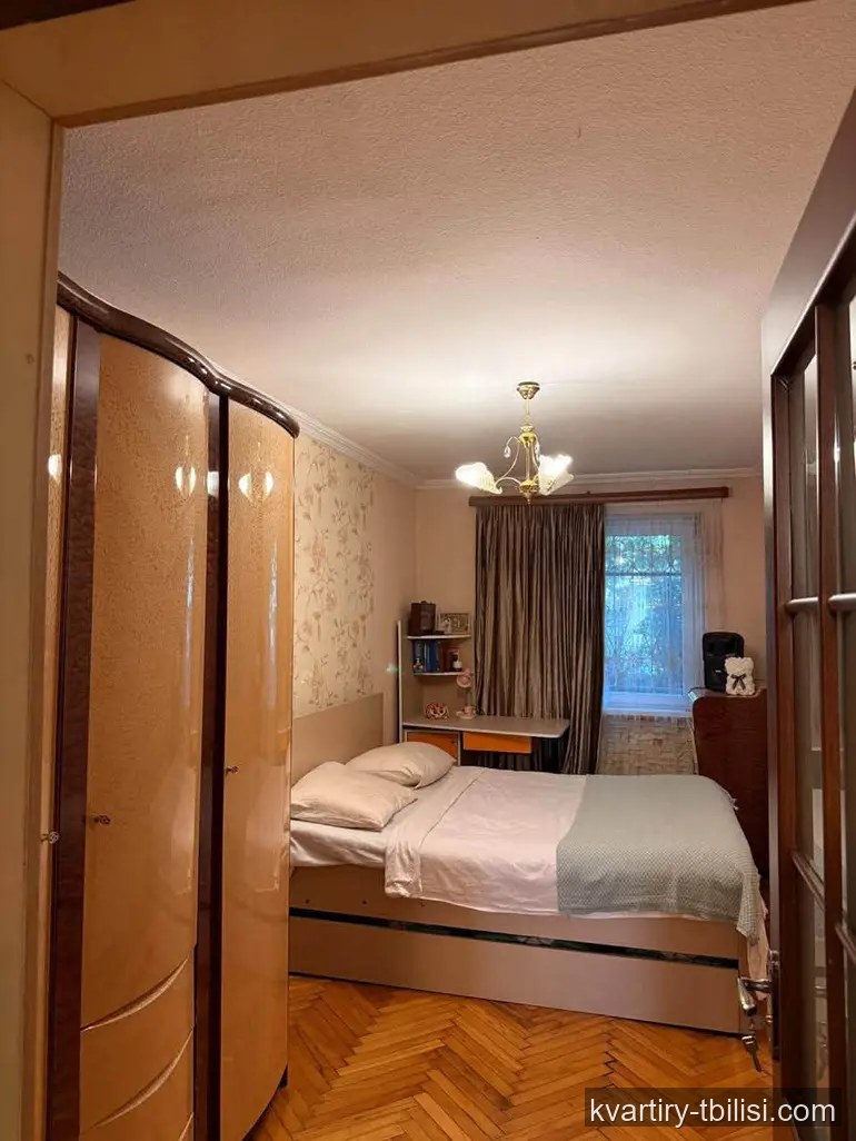 2-bedroom Apartment for sale in Third Massiv, Tbilisi, 54 sqm, floor 1/4 — 77 000 USD | Tbilisi Homes
