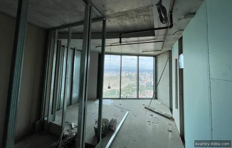 1-bedroom Apartment for sale in Vake, Tbilisi, 30 sqm, floor 30/38 — 93 000 USD | Tbilisi Homes