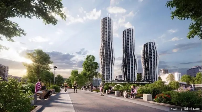 Двухкомнатная квартира в Ваке — 169 200 USD | Tbilisi Homes