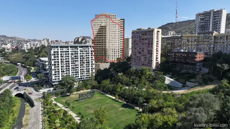 იყიდება 4 ოთახიანი ბინა ვაკეში, 143.4 მ², 11/27 სართული — 315 480 USD | Tbilisi Homes