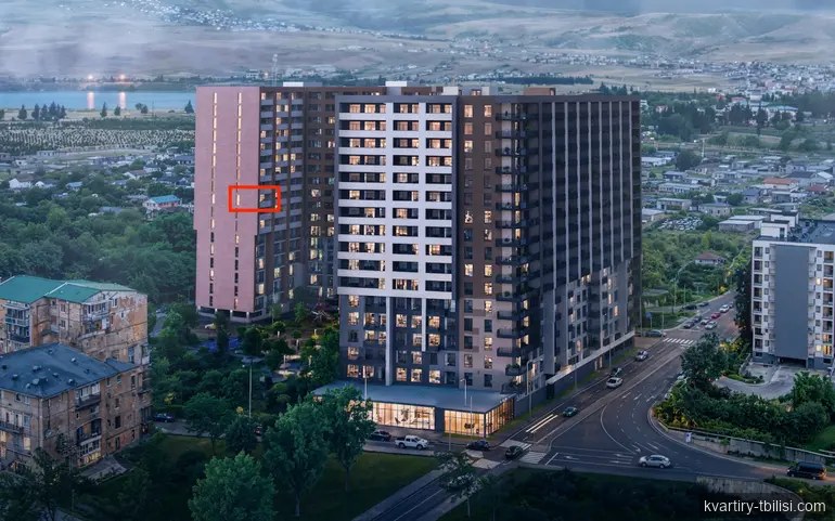 Двухкомнатная квартира в Варкетили — 66 056 USD | Tbilisi Homes