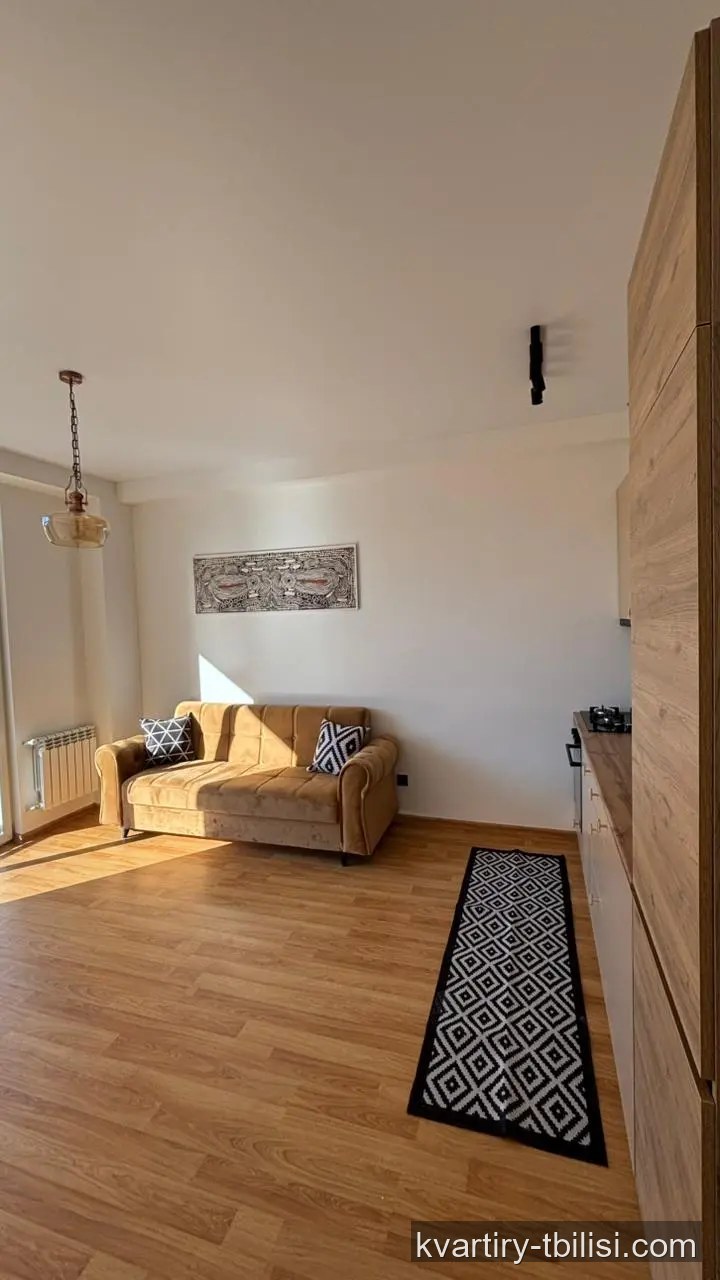 2-bedroom Apartment for sale in Vashlijvari, Tbilisi, 43 sqm, floor 3/7 — 73 000 USD | Tbilisi Homes