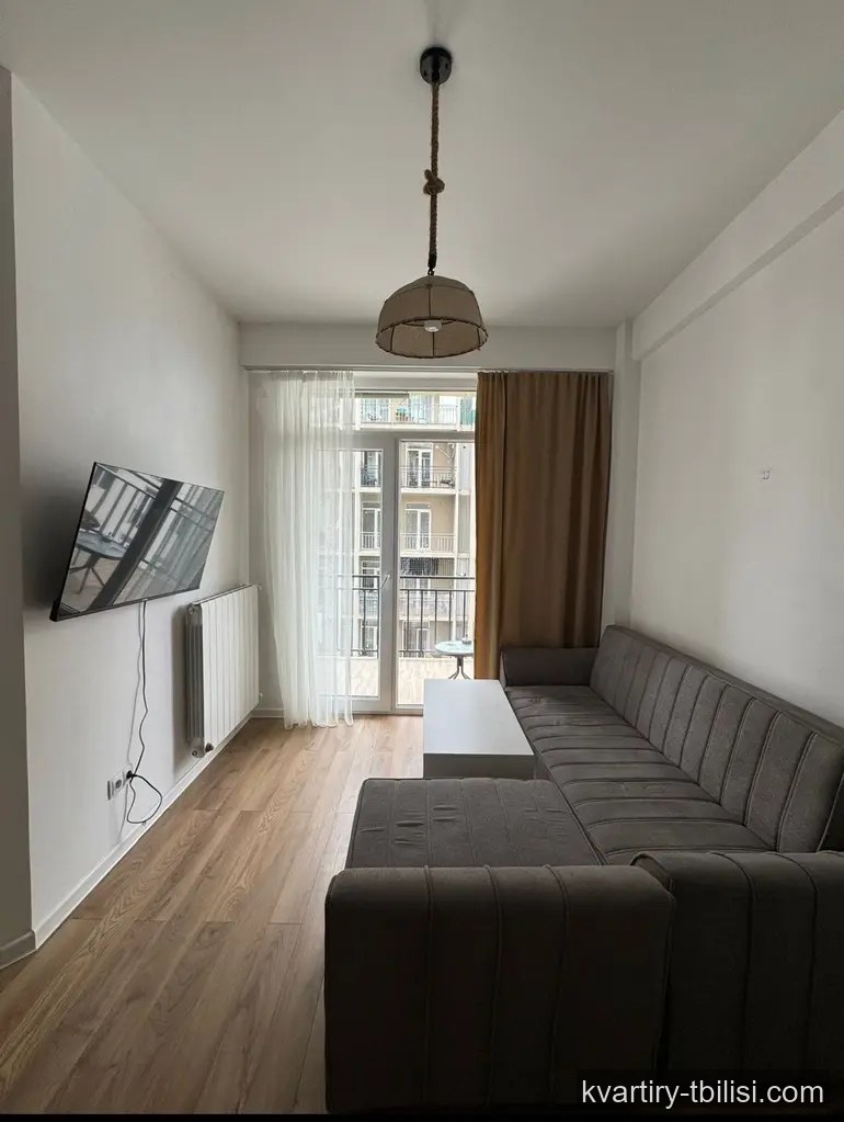 2-bedroom Apartment for sale in Vashlijvari, Tbilisi, 45 sqm, floor 8/16 — 72 800 USD | Tbilisi Homes
