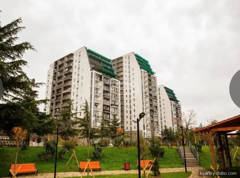 2-bedroom Apartment for sale in Vashlijvari, Tbilisi, 45 sqm, floor 8/16 — 72 800 USD | Tbilisi Homes