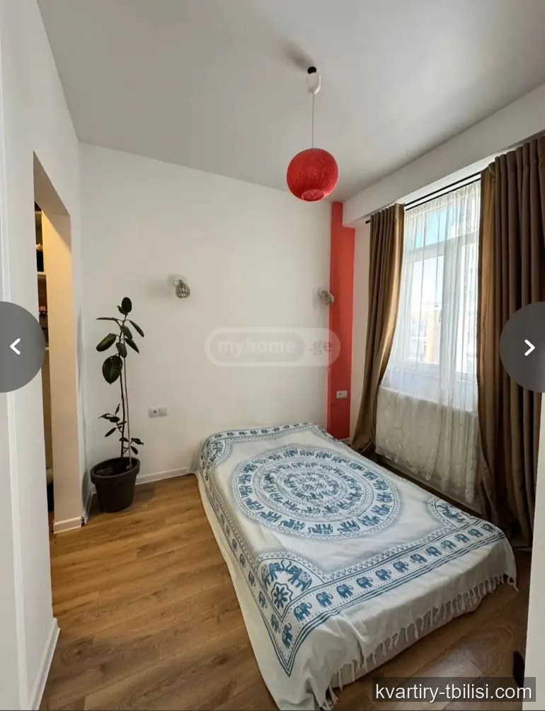 2-bedroom Apartment for sale in Vashlijvari, Tbilisi, 45 sqm, floor 8/16 — 72 800 USD | Tbilisi Homes