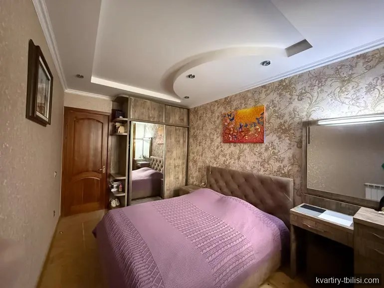 3-bedroom Apartment for sale in Vashlijvari, Tbilisi, 100 sqm, floor 2/9 — 130 000 USD | Tbilisi Homes