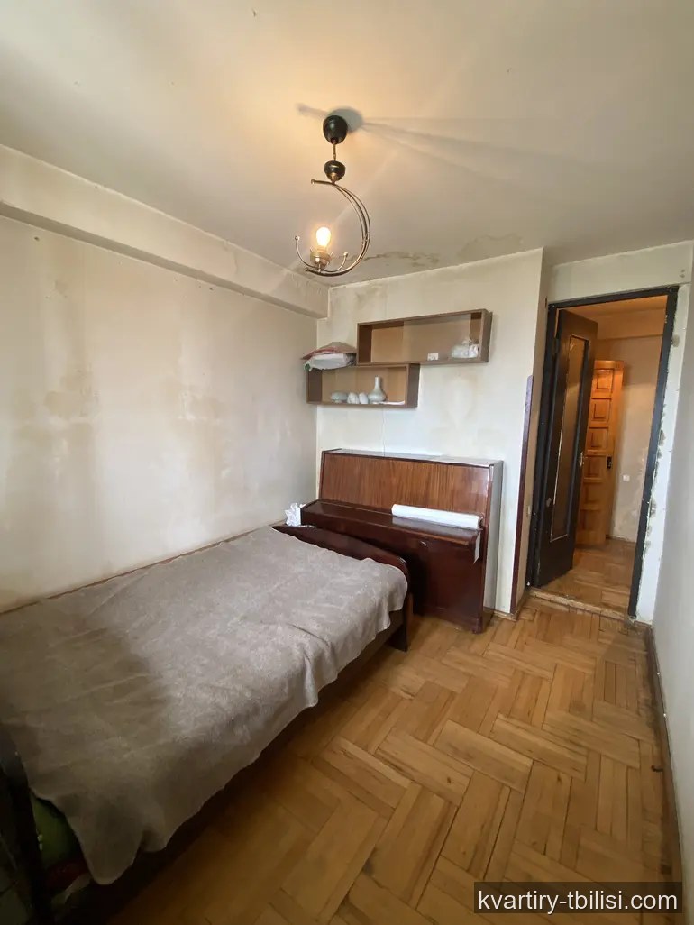 2-bedroom Apartment for sale in Vazisubani, Tbilisi, 43 sqm, floor 4/16 — 54 000 USD | Tbilisi Homes