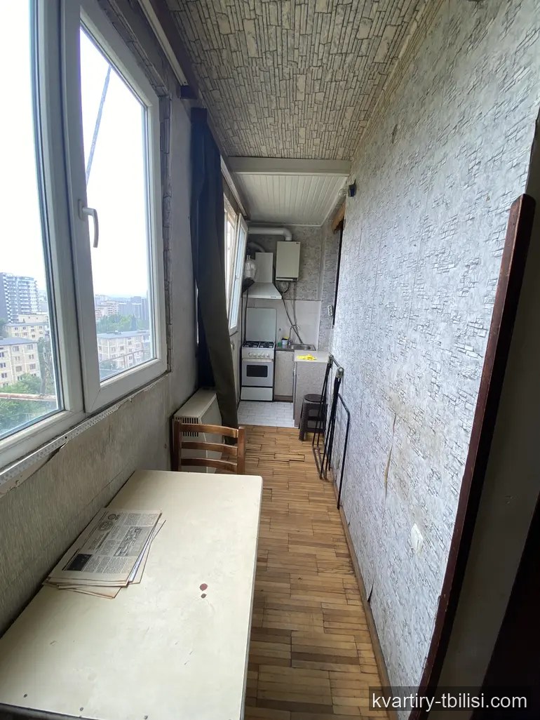 2-bedroom Apartment for sale in Vazisubani, Tbilisi, 43 sqm, floor 4/16 — 54 000 USD | Tbilisi Homes