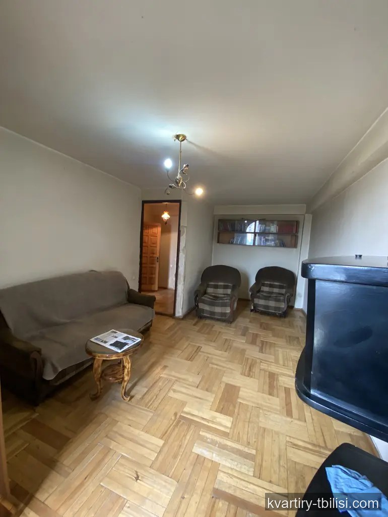 2-bedroom Apartment for sale in Vazisubani, Tbilisi, 43 sqm, floor 4/16 — 54 000 USD | Tbilisi Homes