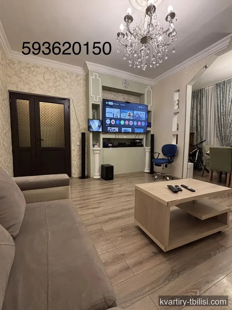 Трёхкомнатная квартира в Вазисубани — 82 500 USD | Tbilisi Homes