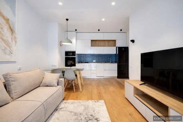 Трёхкомнатная квартира на Сабуртало — 1 200 USD/мес | Tbilisi Homes