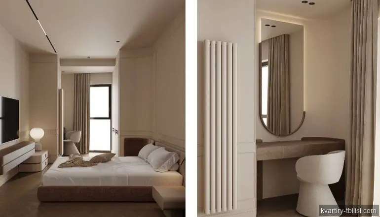 Четырёхкомнатная квартира на Сабуртало — 340 000 USD | Tbilisi Homes