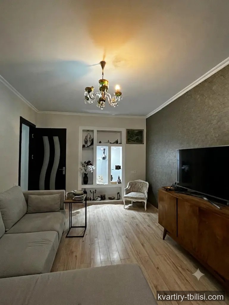 Четырёхкомнатная квартира на Сабуртало — 165 000 USD | Tbilisi Homes
