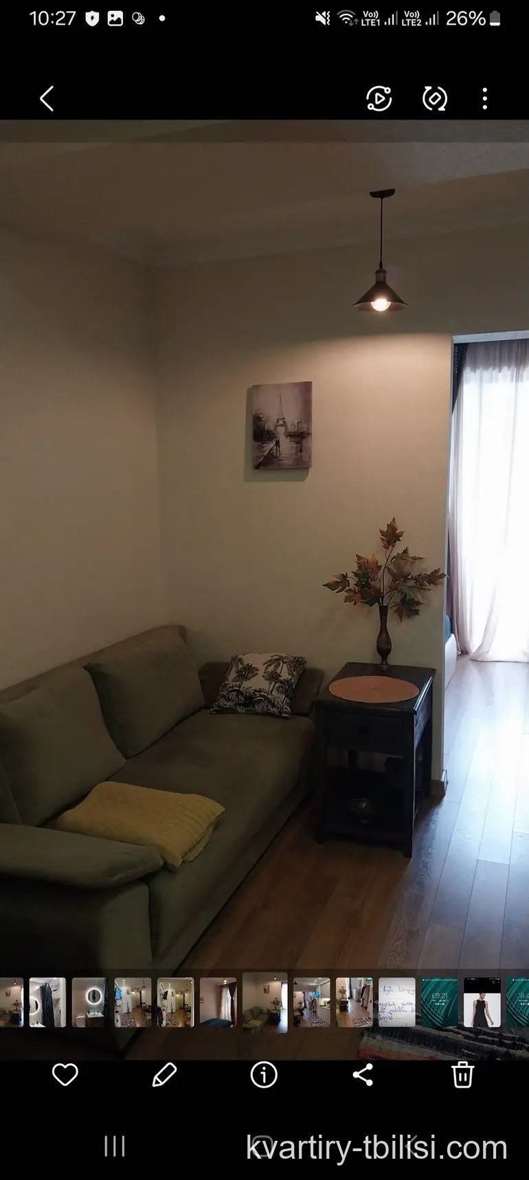 1-bedroom Apartment for sale in Saburtalo, Tbilisi, 37 sqm, floor 2/10 — 85 000 USD | Tbilisi Homes