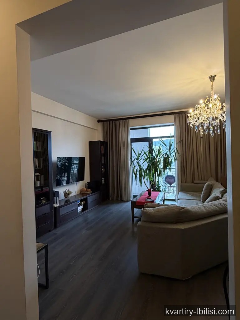 Трёхкомнатная квартира на Сабуртало — 2 000 USD/мес | Tbilisi Homes