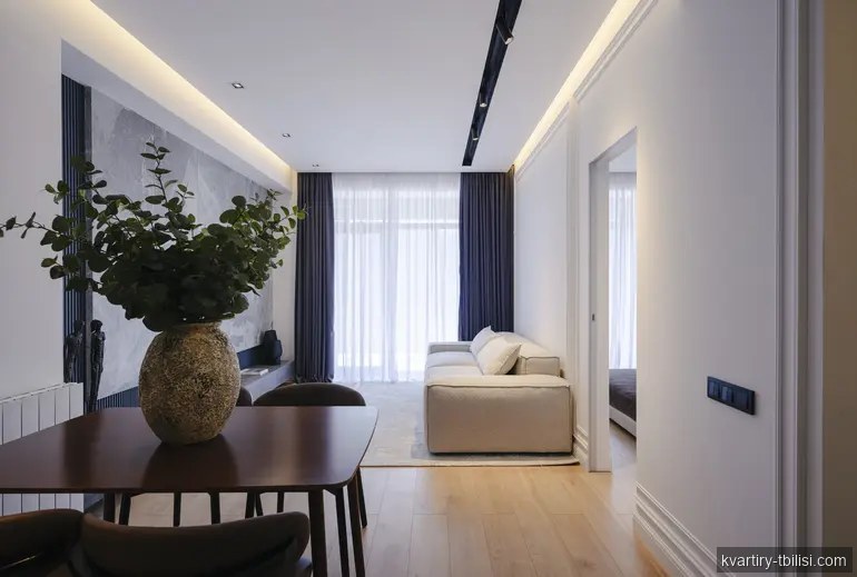 Двухкомнатная квартира на Сабуртало — 133 000 USD | Tbilisi Homes