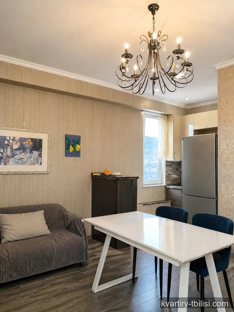 3-bedroom Apartment for sale in Saburtalo, Tbilisi, 91 sqm, floor 15/17 — 159 000 USD | Tbilisi Homes