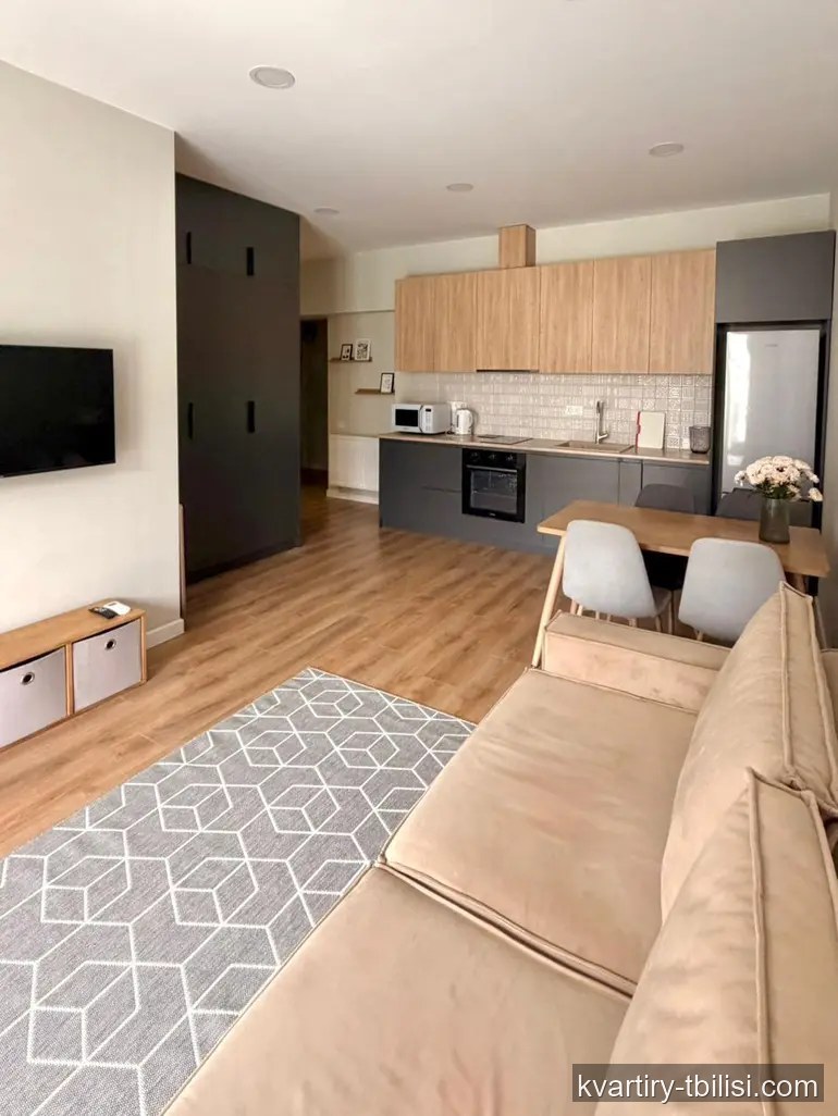 Двухкомнатная квартира на Сабуртало — 129 900 USD | Tbilisi Homes