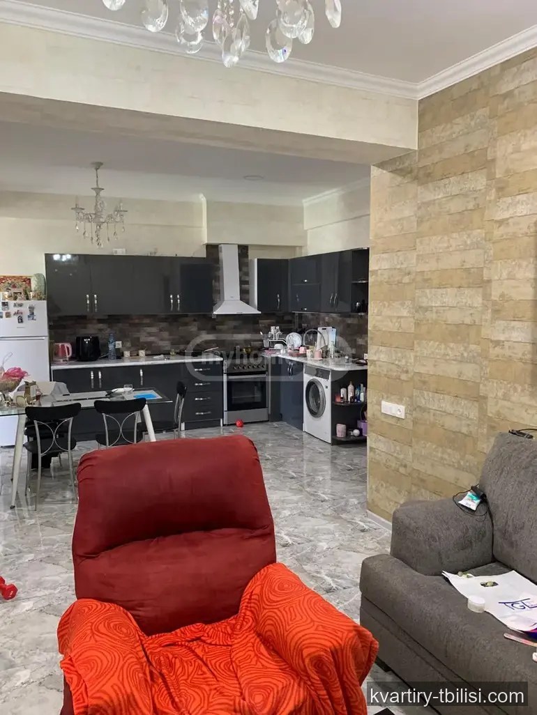 3-bedroom Apartment for sale in Saburtalo, Tbilisi, 90 sqm, floor 18/19 — 190 000 USD | Tbilisi Homes
