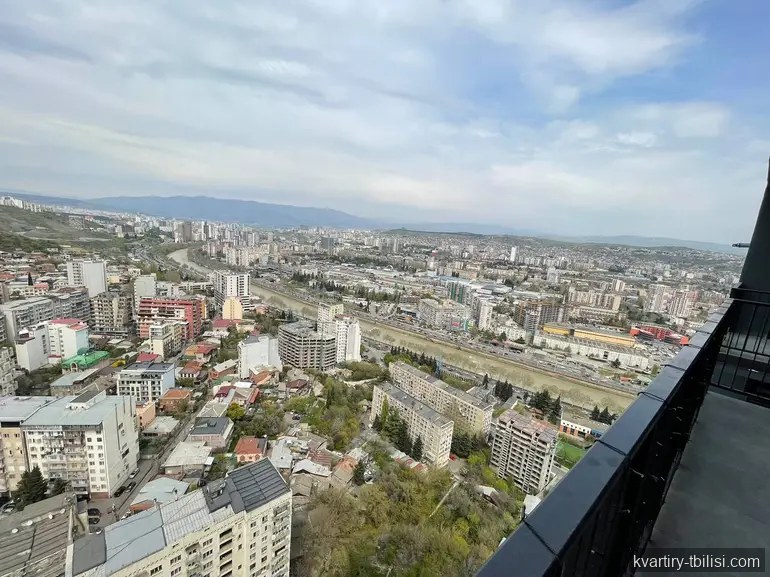 3-bedroom Apartment for rent in Saburtalo, Tbilisi, 90 sqm, floor 33/37 — 1 500 USD/month | Tbilisi Homes