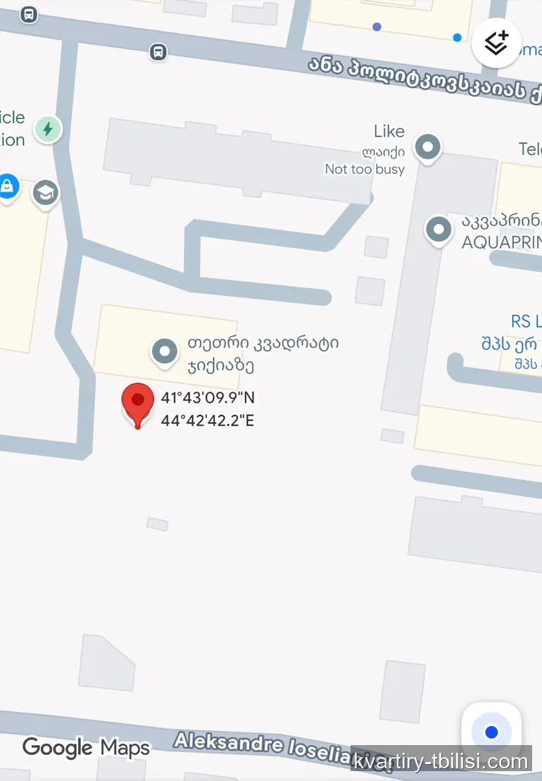 Трёхкомнатная квартира на Сабуртало — 143 560 USD | Tbilisi Homes