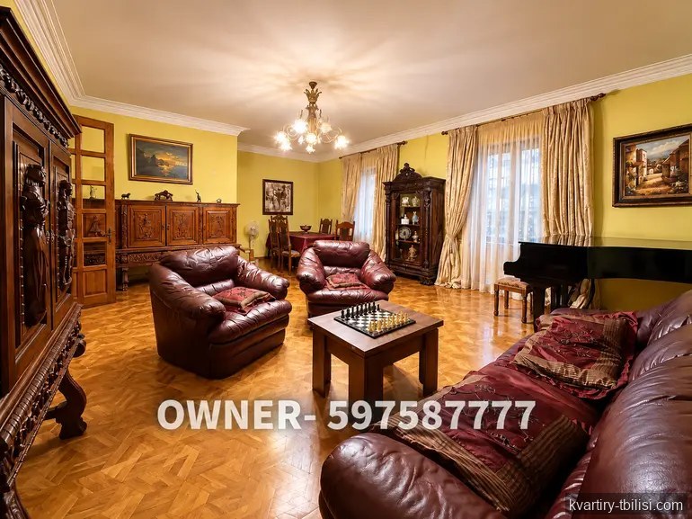 5-комнатная квартира в Ваке — 1 500 USD/мес | Tbilisi Homes
