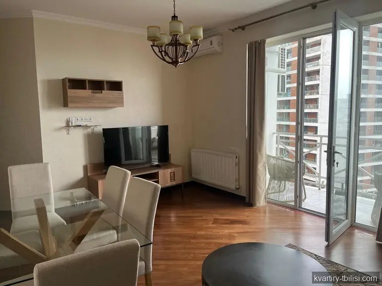 4-bedroom Apartment for rent in Vake, Tbilisi, 105 sqm, floor 8/9 — 1 700 USD/month | Tbilisi Homes