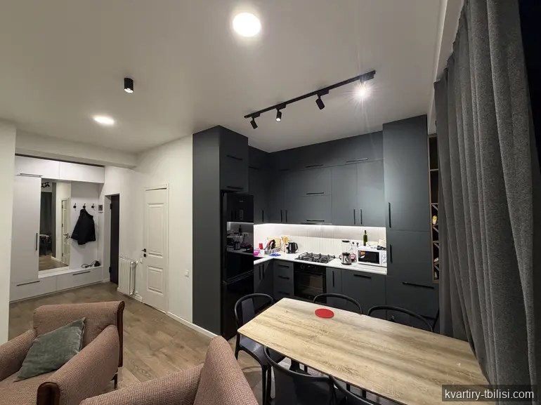 3-bedroom Apartment for sale in Vashlijvari, Tbilisi, 83.69 sqm, floor 9/17 — 140 000 USD | Tbilisi Homes